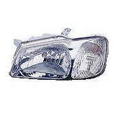 Фара левая под корректор для Хендай Акцент от 2000 (Depo)