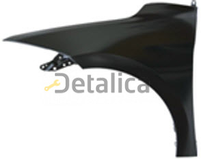 Крыло переднее левое без отв под повторитель для Хендай Elantra 5 (Тайвань)
