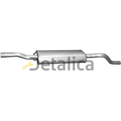 Средняя труба для Мерседес W639 2.2 CDi Bosal