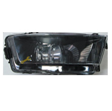Фара противотуманная левая внутри черная для Шкода Рапид от 2014 (Depo)