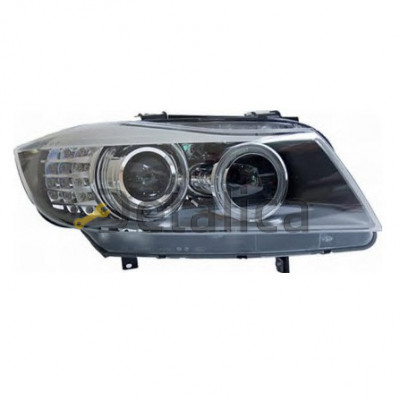 Фара правая с регулятором мотора ксенон -D1S- под диод ук.поворота черн для BMW E90 от 2008-2011 Depo Фара правая с регулятором мотора ксенон -D1S- под диод ук.поворота черн для BMW E90 от 2008-2011 Depo