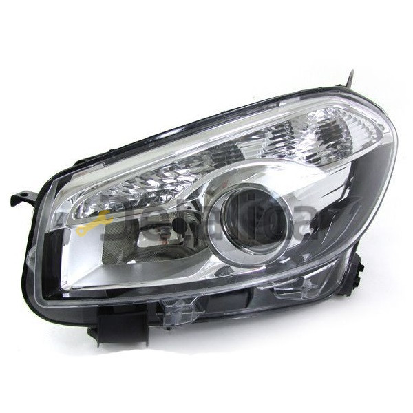 Фара левая линзованная для Ниссан Кашкай J10 рестайлинг ксенон