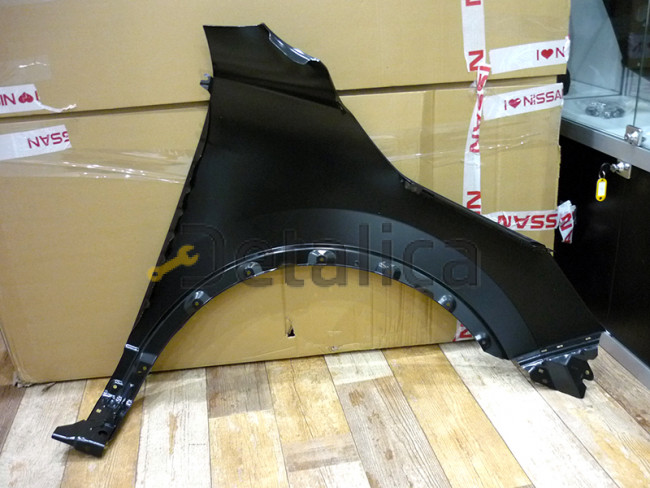 Крыло переднее левое для Ниссан Кашкай J11 оригинал ан.