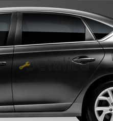 Дверь задняя левая для Ниссан Сентра B17