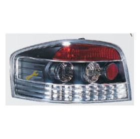 Фонари задние 3х дв тюнинг-комплект внутри хром-черные для Ауди А3 от 2004 (Sonar)