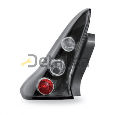 Фонарь задний внешний левый+правый комплект тюнинг 3 дв JUNYAN внутри черная для Ситроен С4 от 2005