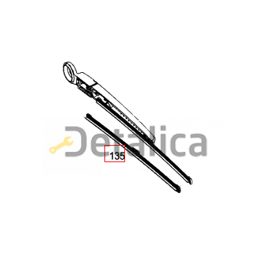 Щётка заднего стеклоочистителя Мерседес 447 V-Class Daimler AG