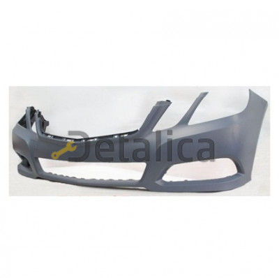 Бампер передний с отверстиями под противотуманки без отверстий под молдинг под датчик для Мерседес W212