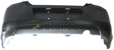 PEUGEOT 301 бампер задн грунт (Тайвань)