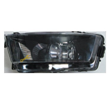 Фара противотуманная правая внутри черная для Шкода Рапид от 2014 (Depo)