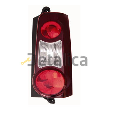 Фонарь задний правый под двойную дверь для Ситроен Берлинго 2