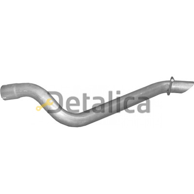 Выхлопная труба задняя часть Mercedes W639 2.2 CDi Bosal