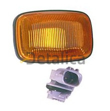 Повторитель поворота в крыло левый=правый желтый для Тойота Лэнд Крузер 100