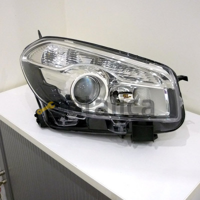 Фара правая линзованная для Ниссан Кашкай J10 рестайлинг ксенон