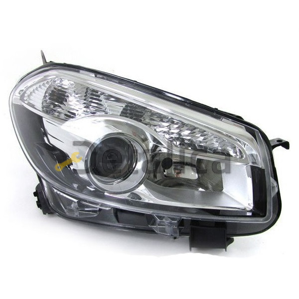 Фара правая линзованная для Ниссан Кашкай J10 рестайлинг ксенон