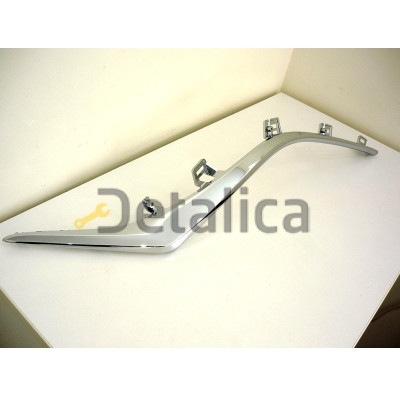 Молдинг решетки радиатора левый хромированный для мазда 3 от 2013