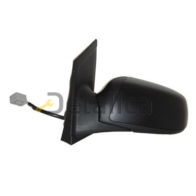 Зеркало левое электрическое с подогревом convex грунт для Форд Фокус 2