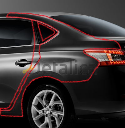 Крыло заднее левое для Ниссан Сентра B17