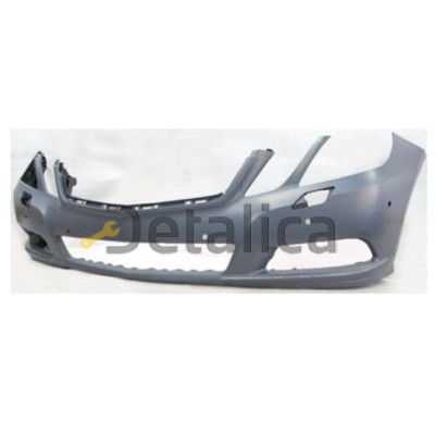 Бампер передний с отверстиями под противотуманки под датчик под омыватели фар грунтованный elegance для Мерседес W212