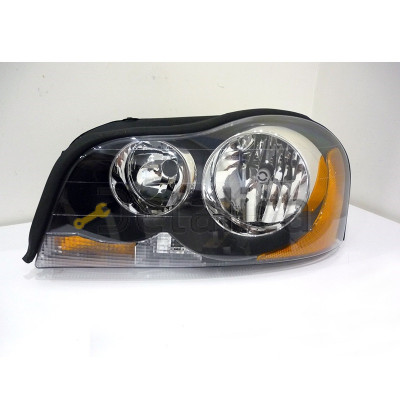 Фара левая для Вольво XC90 внутри чёрная