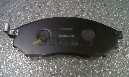 Колодки передние для Ниссан Мурано Z51 Колодки передние для Ниссан Мурано Z51