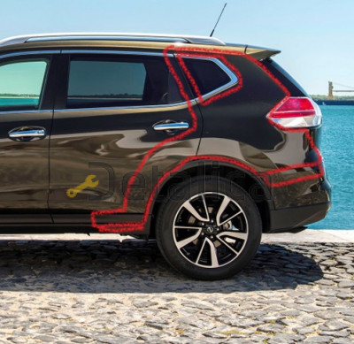 Крыло заднее левое для Ниссан Х-Трейл Т32 оригинал