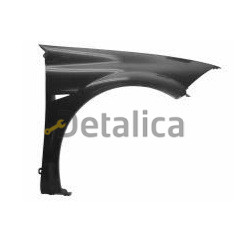 Крыло переднее правое пластик черный для Рено Меган от 2003