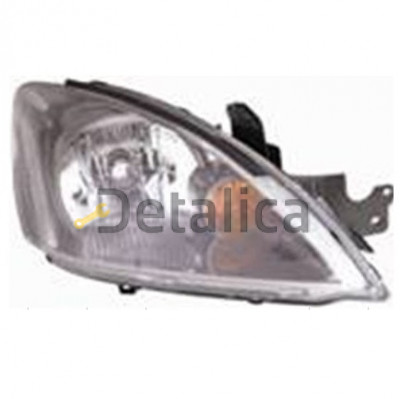 Фара правая Митсубиси Лансер 9 внутри чёрная под корректор