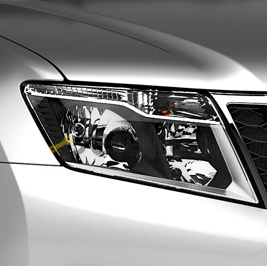 Фара правая для Ниссан Террано D10 оригинал