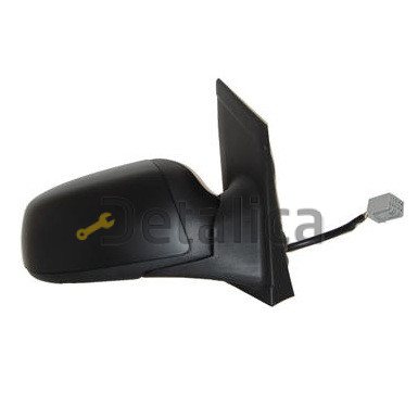 Зеркало правое электрическое с подогревом convex грунт для Форд Фокус 2