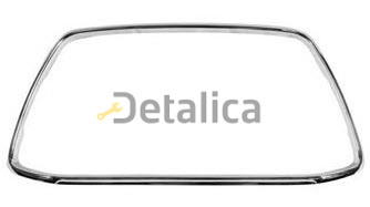 Молдинг бампера для Митсубиси ASX передний (Китай)