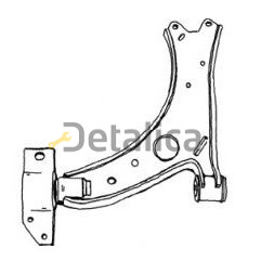 Рычаг передней подвески левый нижний для Ауди А3 от 2003 (Тайвань)