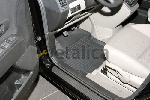 Коврики в салон Nissan Qashqai J11 сборка Англия 4 шт резиновые