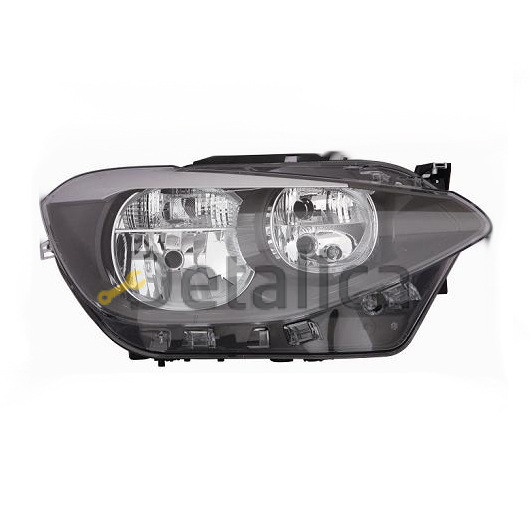 Фара правая для BMW F20-F21 Series 1 с регулятором мотора внутри черная от 2011 Depo