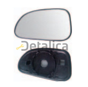 Стекло зеркала левое без подогрева для Шевроле Авео Т250  китай
