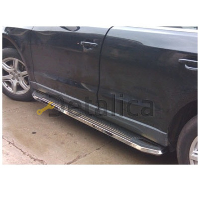 Порог-подножка левая+правая комплект для Тойота Хайлендер от 2009 вариант 1