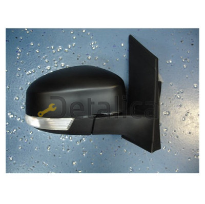 Зеркало правое (электрическое с подогревом) с указателем поворота крышка грунт для Форд Фокус 2 рестайл