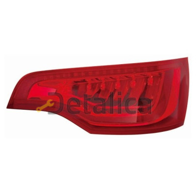 Фонарь задний внешний правый диодный для Ауди Q7 от 2009-2014 (Depo)
