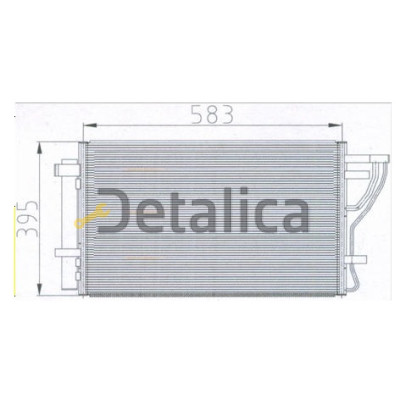 Конденсатор для Киа Церато 2 от 2009 (Китай)