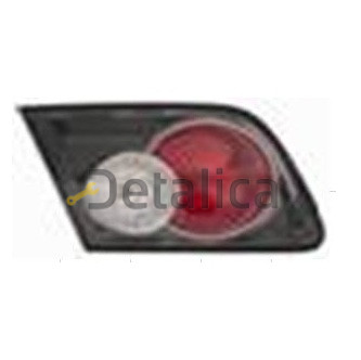 Фонарь задний внутренний левый седан хэтчбэк внутри черный для мазда 6 от 2005-2007