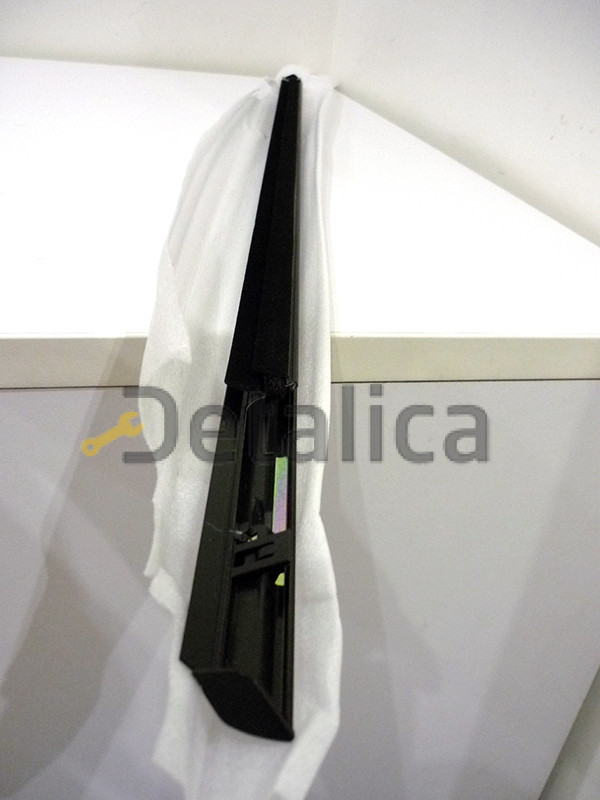 Молдинг задней левой двери хромированный нижний Ниссан Альмера Г15 от 2013 оригинал