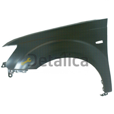 Крыло переднее левое с отверстием под повторитель для митсубиси аутлендер хл от 2007