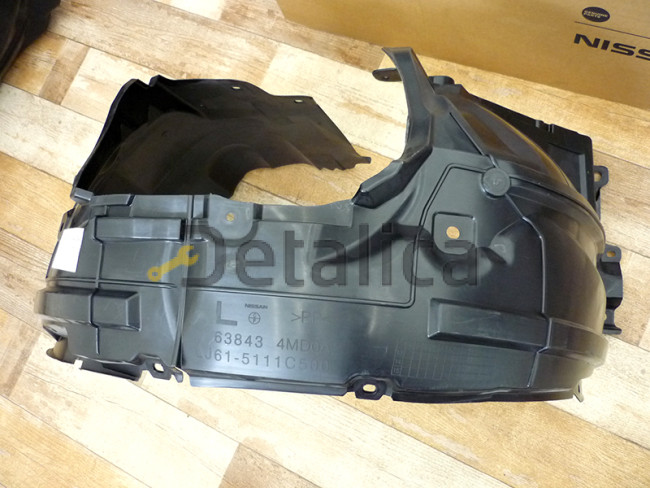 Подкрылок передний правый для Ниссан Тиида С13 оригинал