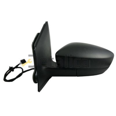 Зеркало левое Седан электрическое с подогревом convex для Фольксваген Поло 5 от 2010 (Тайвань) грунт