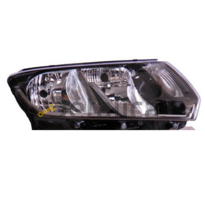 Фара правая под корректор оригинал внутри черная для Рено Логан , Рено Сандеро от 2014