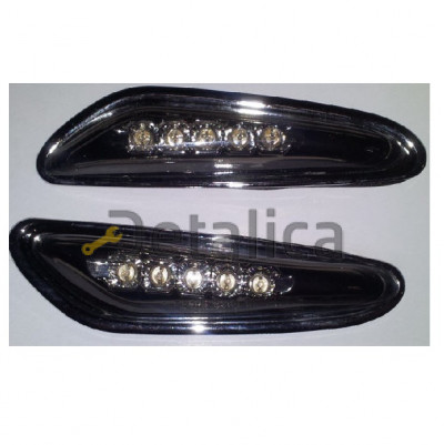 Повторитель поворота в крыло левый+правый комплект тюнинг с диод тонированный EAGLE EYES для BMW E92 Купе от 2007