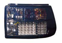 OPEL ASTRA фонарь задн внешн л+п (комплект) (хэтчбэк) тюнинг тонир с диод стоп сигнал хрустал внутри (depo) хром