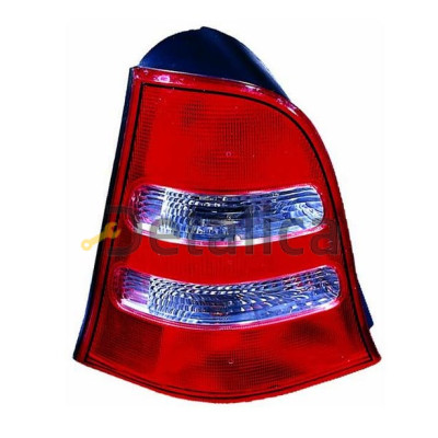 Фонарь задний внешний правый красн-хром для Мерседес W168 A-Class от 2002-2003