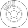 Диск тормозной передний для Ниссан Тиида С13 | Сентра В17 Brembo Италия