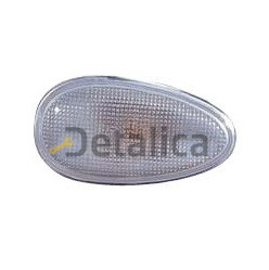 Повторитель поворота в крыло левый+правый комплект DEPO белый для Шевроле Ланос